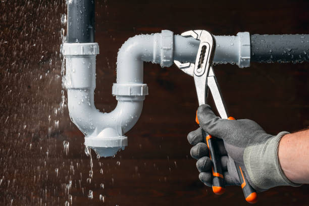Professional Drain Cleaning technician working in Orestes, IN